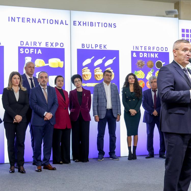  Министър Тахов откри изложенията МЕСОМАНИЯ, ПЪТЯТ НА МЛЯКОТО, БУЛПЕК, ИНТЕРФУД&ДРИНК и Wine&Spirits Show. 